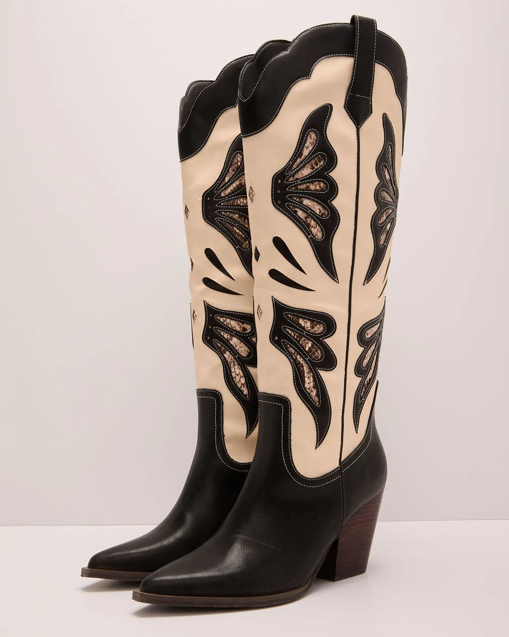 Flutter Daze Butterfly Design Western Boots sold by Vici product image thumbnail 2
