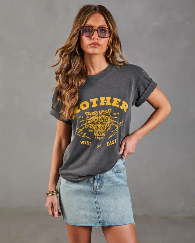 Mother Tiger Short Sleeve Graphic Tee made by Vici