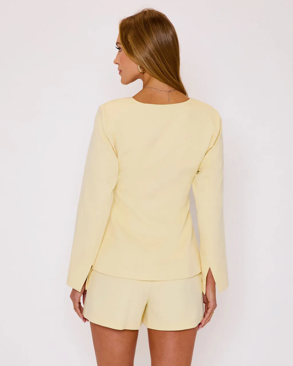 Gentle Allure Blazer Romper sold by Vici product image thumbnail 4