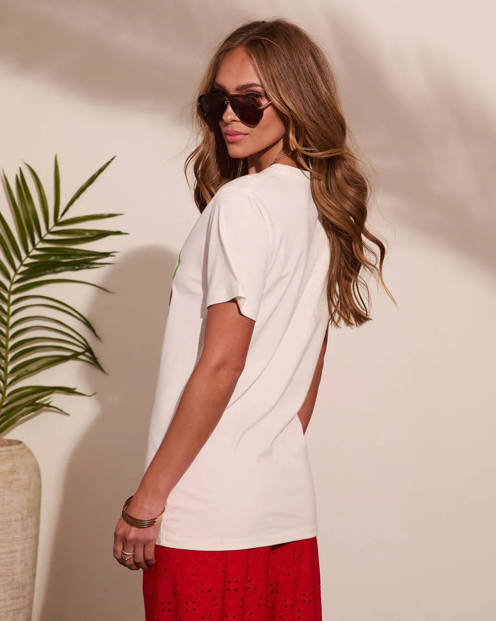 Watermelon Sugar Graphic Short Sleeve Tee sold by Vici product image thumbnail 4