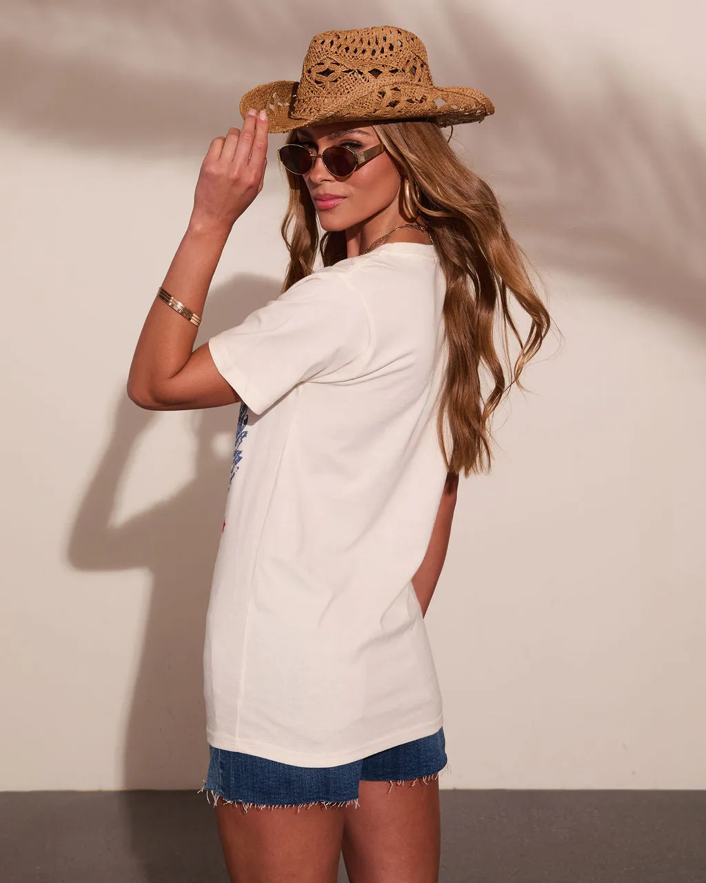 Freedom USA Graphic Cotton Short Sleeve Tee sold by Vici product image thumbnail 4