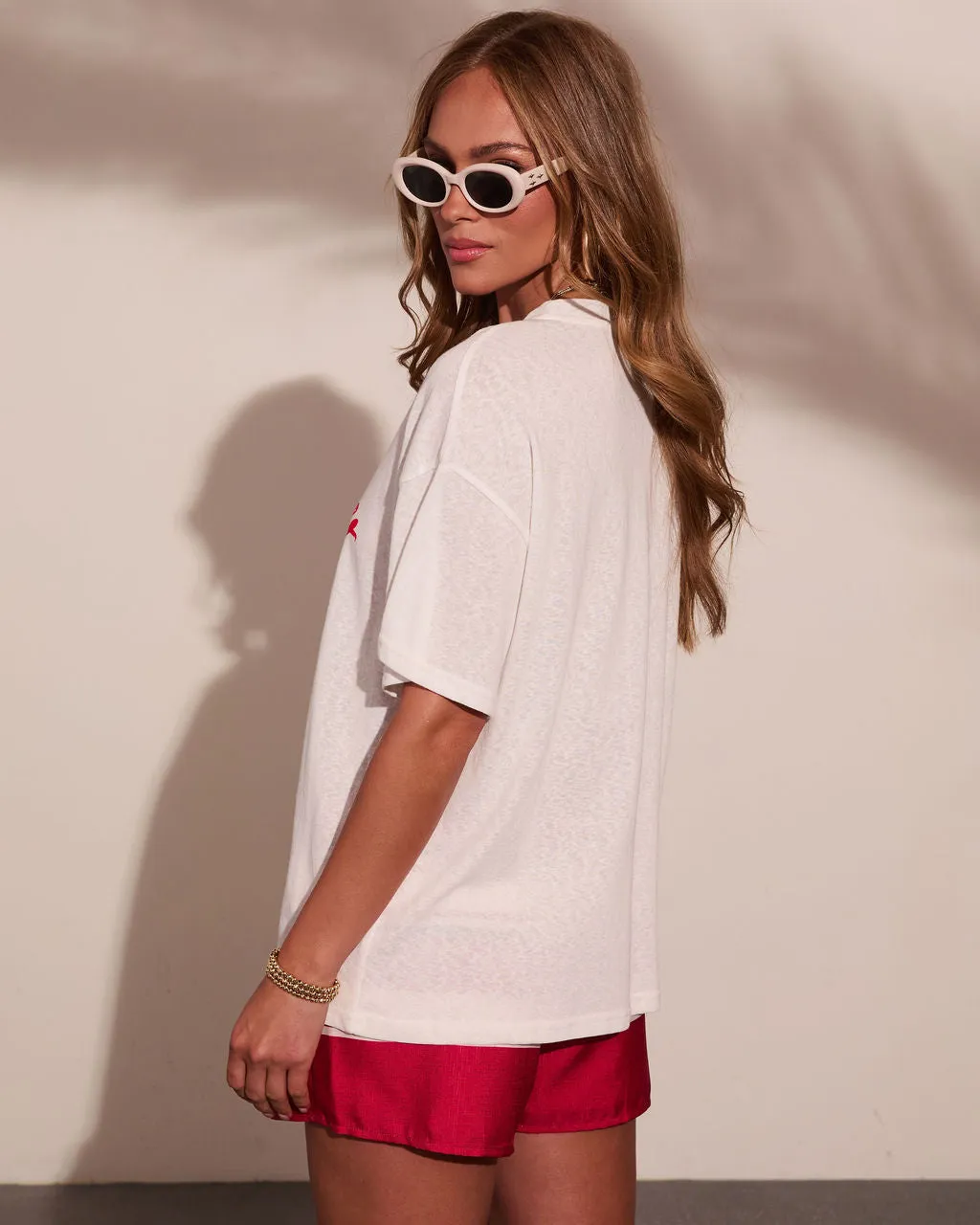 Lobster Lover Graphic Cotton Short Sleeve Tee sold by Vici product image thumbnail 4