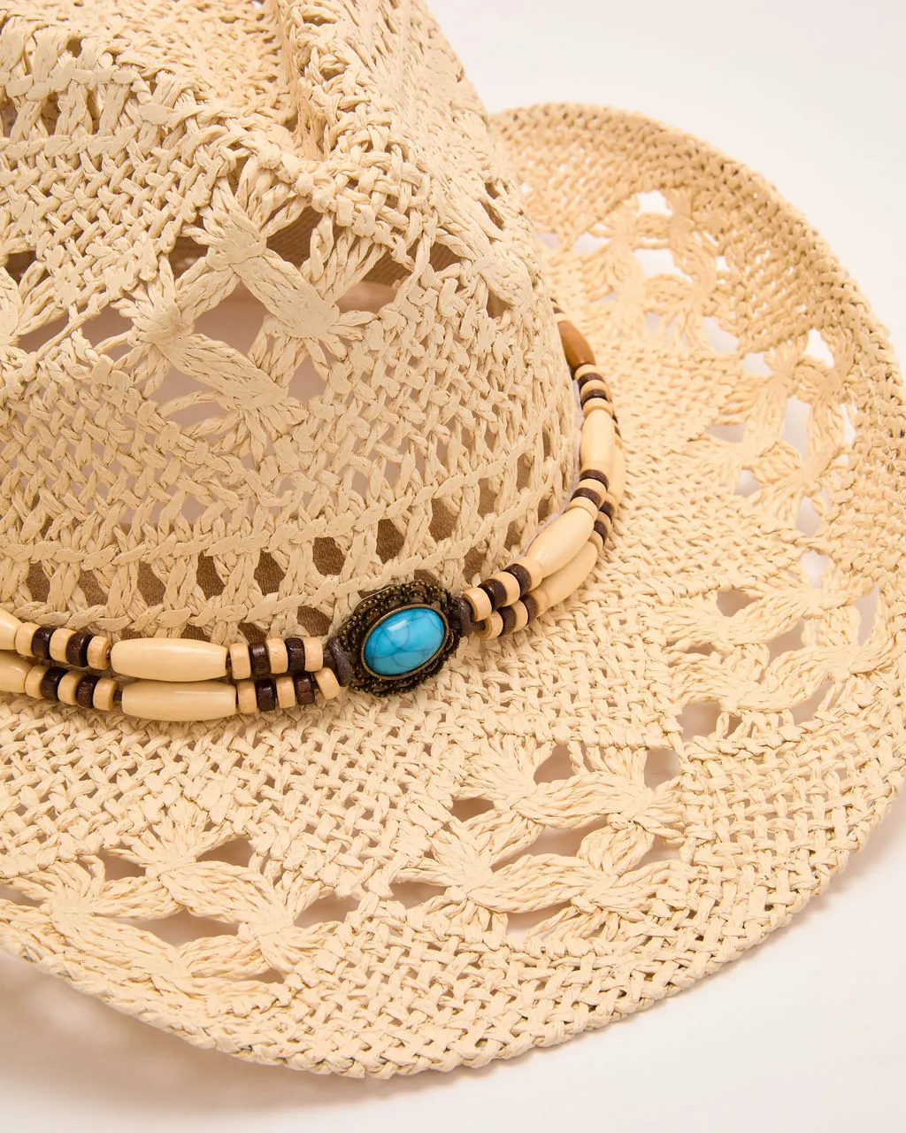 Coastal Cowboy Western Straw Hat sold by Vici product image thumbnail 4