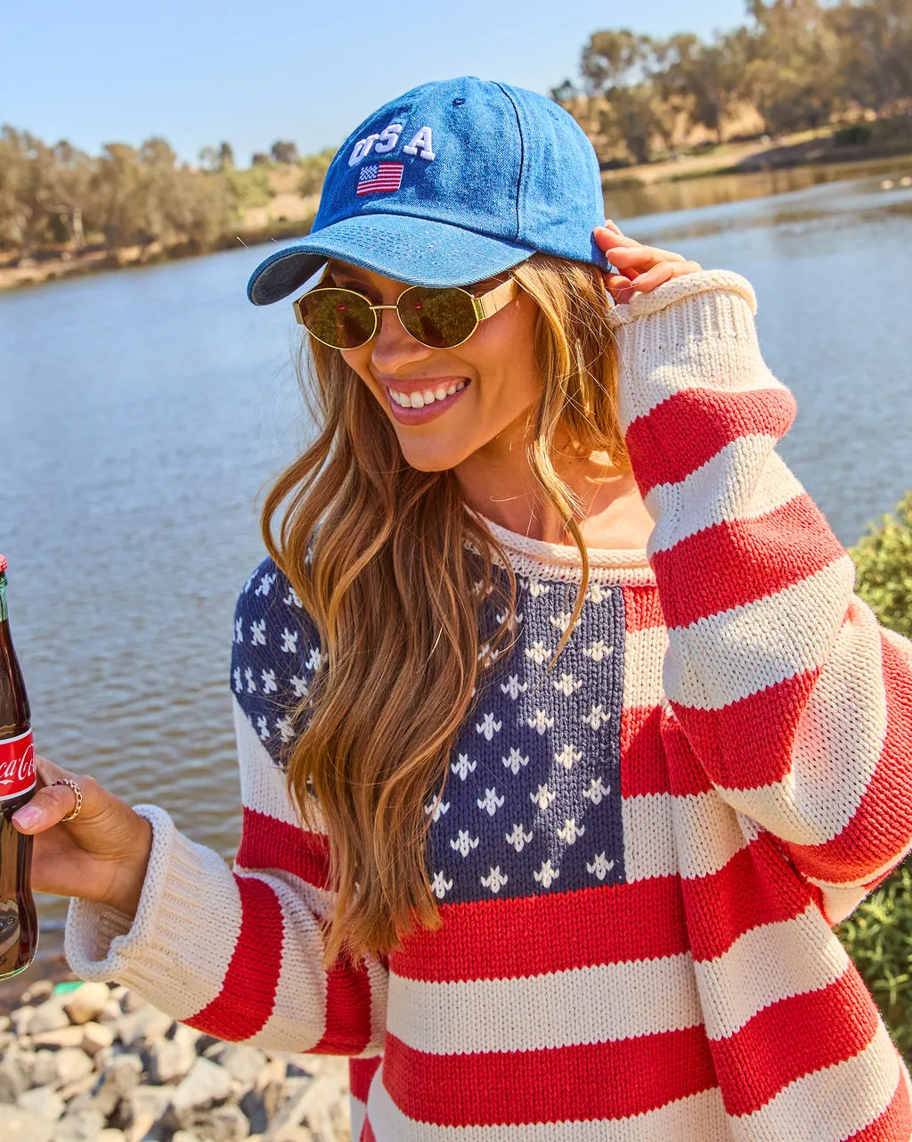 USA Babe Baseball Cap sold by Vici product image thumbnail 3