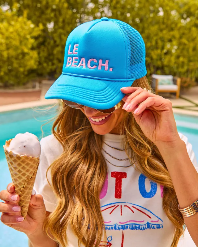 Le Beach Trucker Hat made by Vici