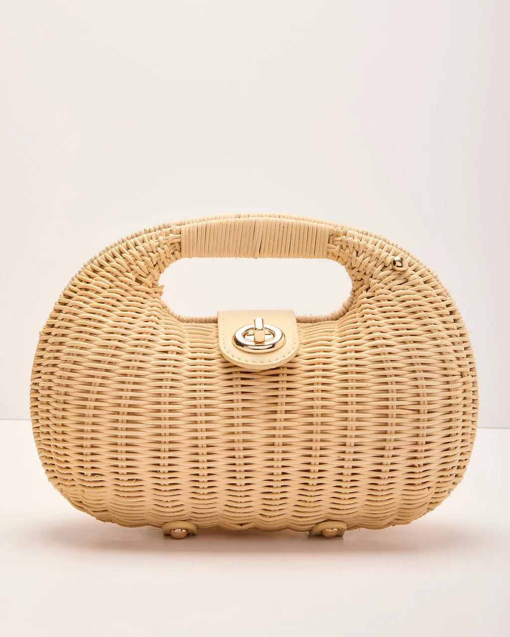 Villa Weekend Woven Straw Crossbody Bag sold by Vici product image thumbnail 2