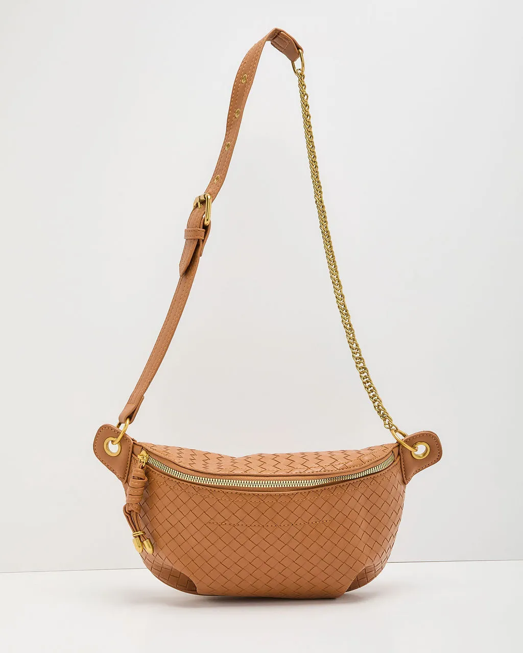 Passport Theory Woven Vegan Leather Belt Bag sold by Vici product image thumbnail 2