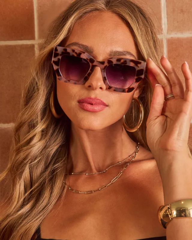 Sayvie Tortoise Cat Eye Sunglasses made by Vici
