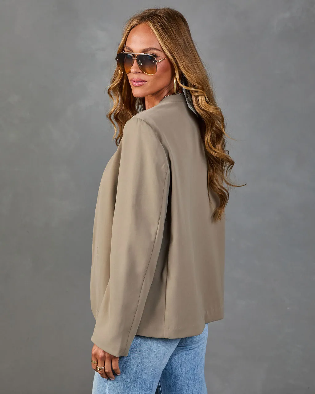 Everyday Icons Open Front Blazer sold by Vici product image thumbnail 4