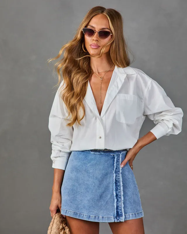 Marisle Button Down Top made by Vici