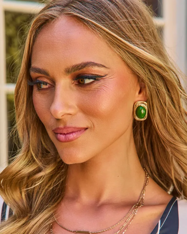 Rich Romance Gemstone Earrings made by Vici