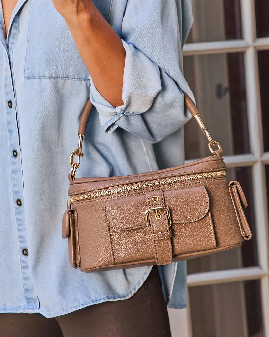 Ginara Vegan Leather Vanity Crossbody sold by Vici product image thumbnail 4