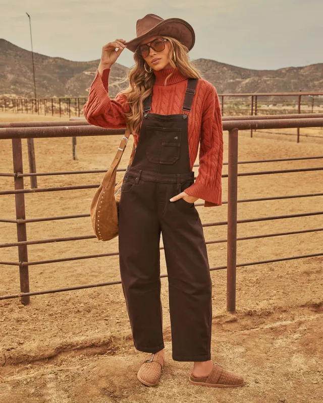 Modern Darling Denim Overalls made by Vici