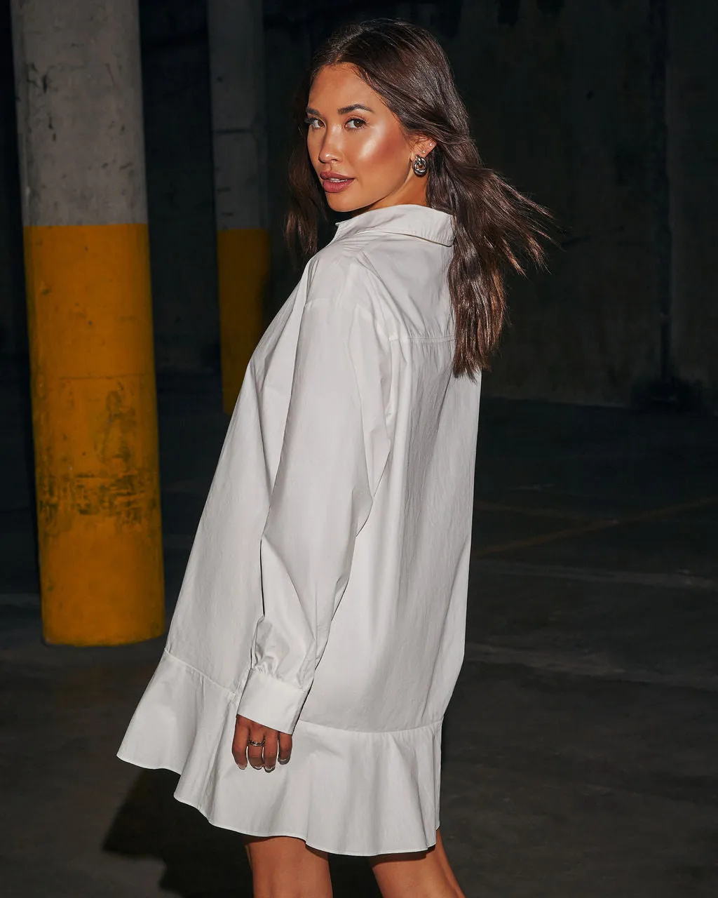 Zayla Poplin Shirt Dress sold by Vici product image thumbnail 4