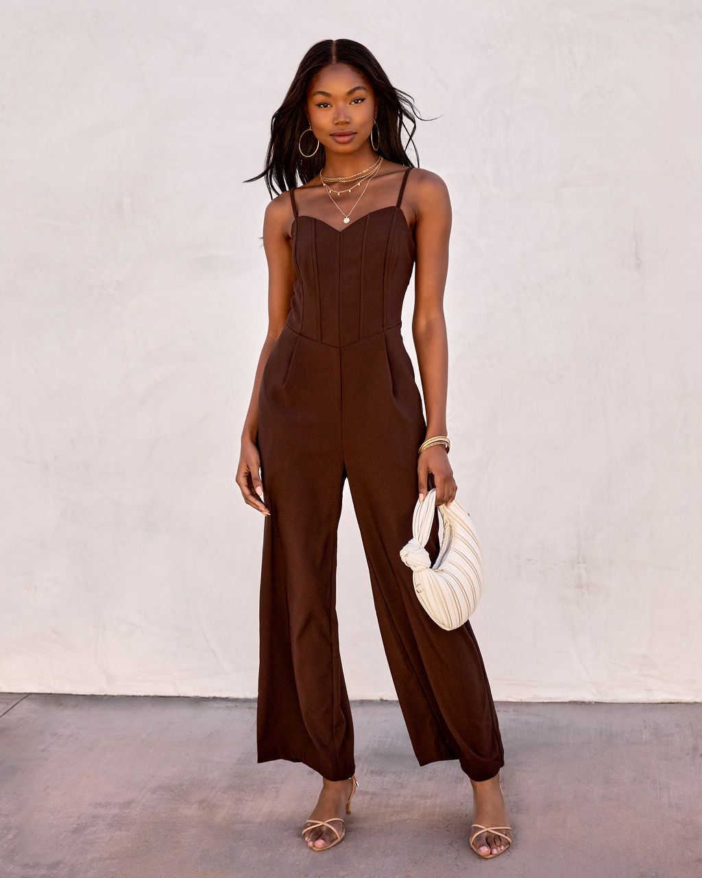Kourtnee Corset Pocketed Jumpsuit sold by Vici product image thumbnail 3