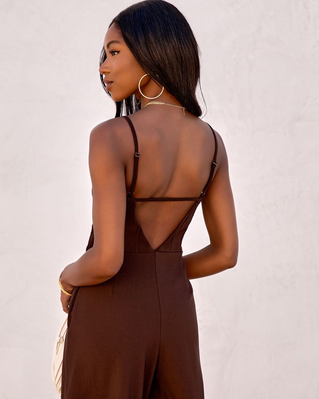 Kourtnee Corset Pocketed Jumpsuit sold by Vici product image thumbnail 4