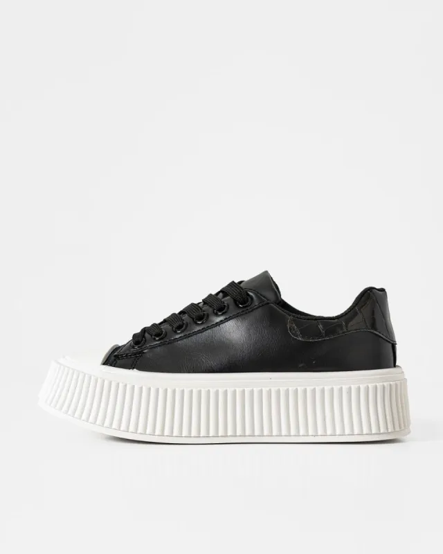 Miriam Faux Leather Platform Sneaker sold by Vici