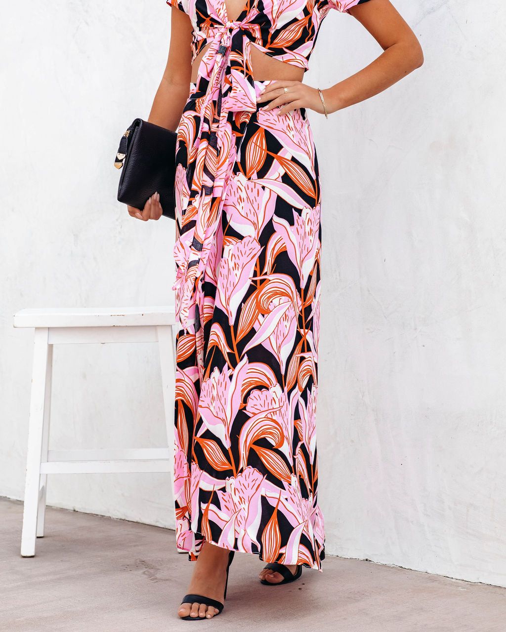When Tulips Kiss Maxi Skirt - FINAL SALE sold by Vici product image thumbnail 13