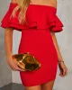 Photo Worthy Metallic Clutch sold by Vici
