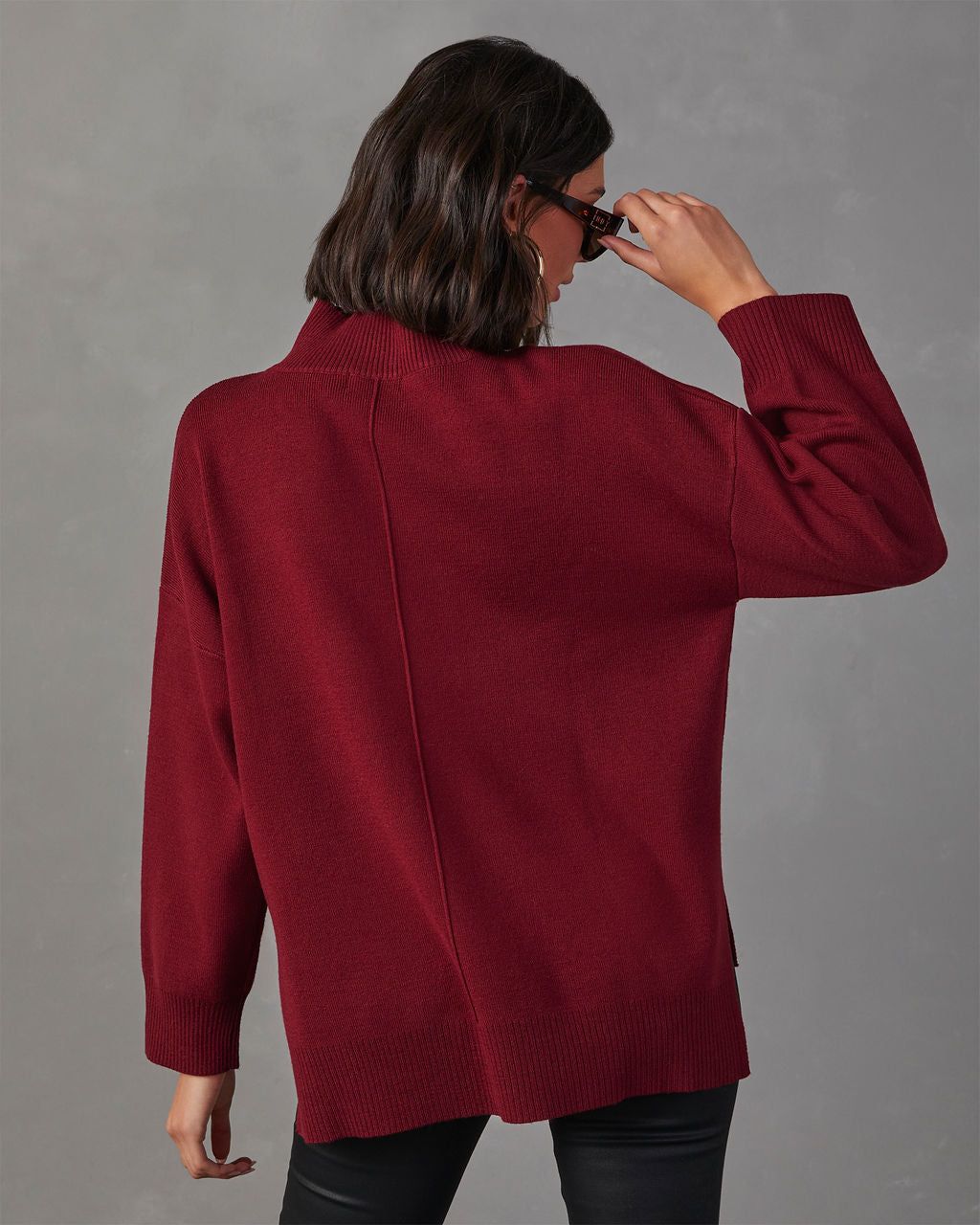 Turtleneck Pullover Sweater sold by Vici product image thumbnail 4