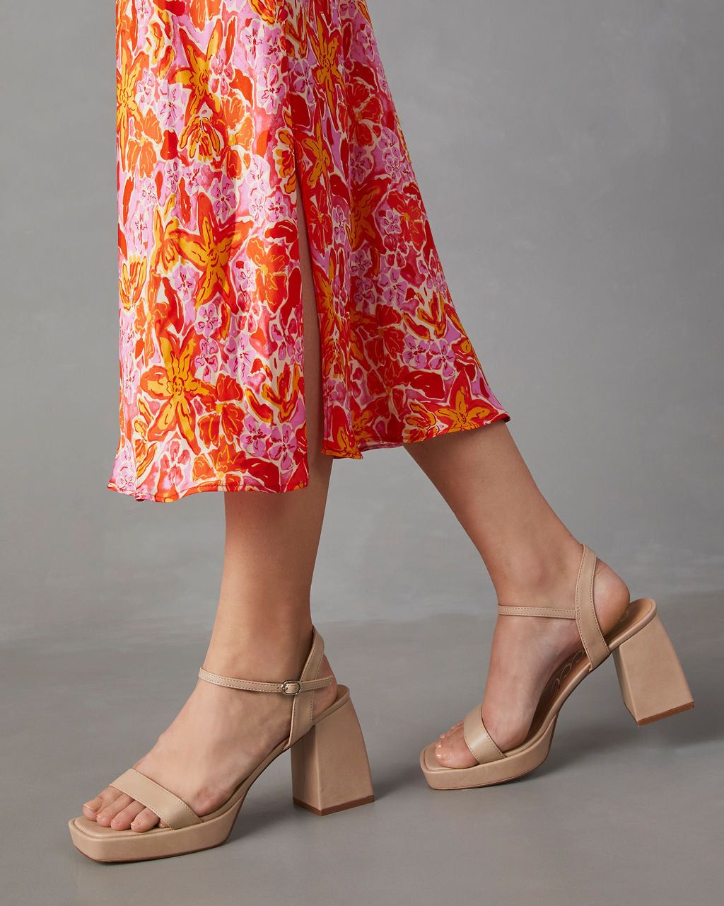 Galway Platform Heels - Taupe - FINAL SALE sold by Vici product image thumbnail 2