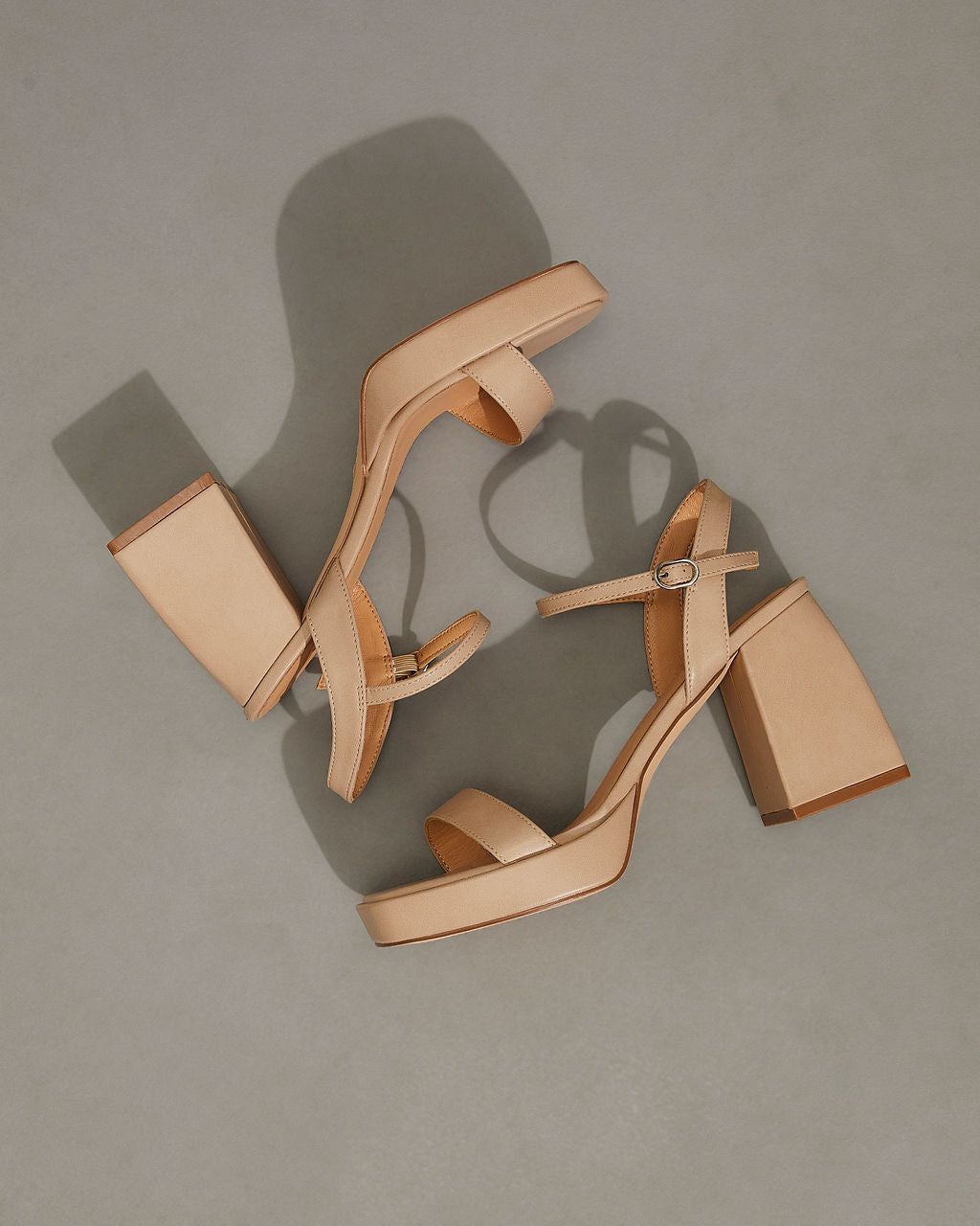 Galway Platform Heels - Taupe - FINAL SALE sold by Vici product image thumbnail 4