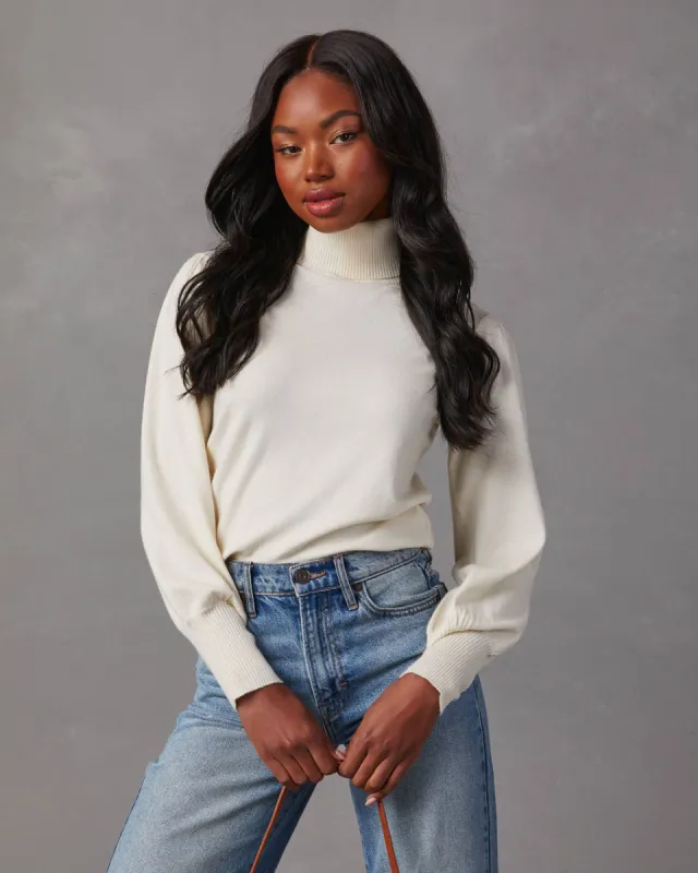 Raisman Turtleneck Knit Sweater sold by Vici