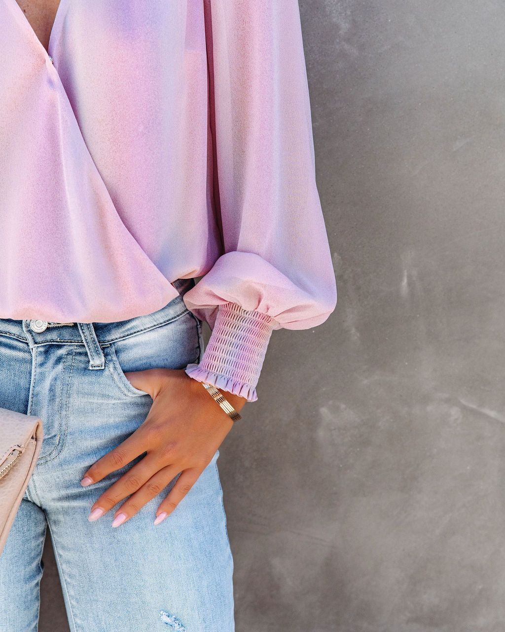 Mad For You Chenille Striped Sweater - Pink - FINAL SALE sold by Vici product image thumbnail 6