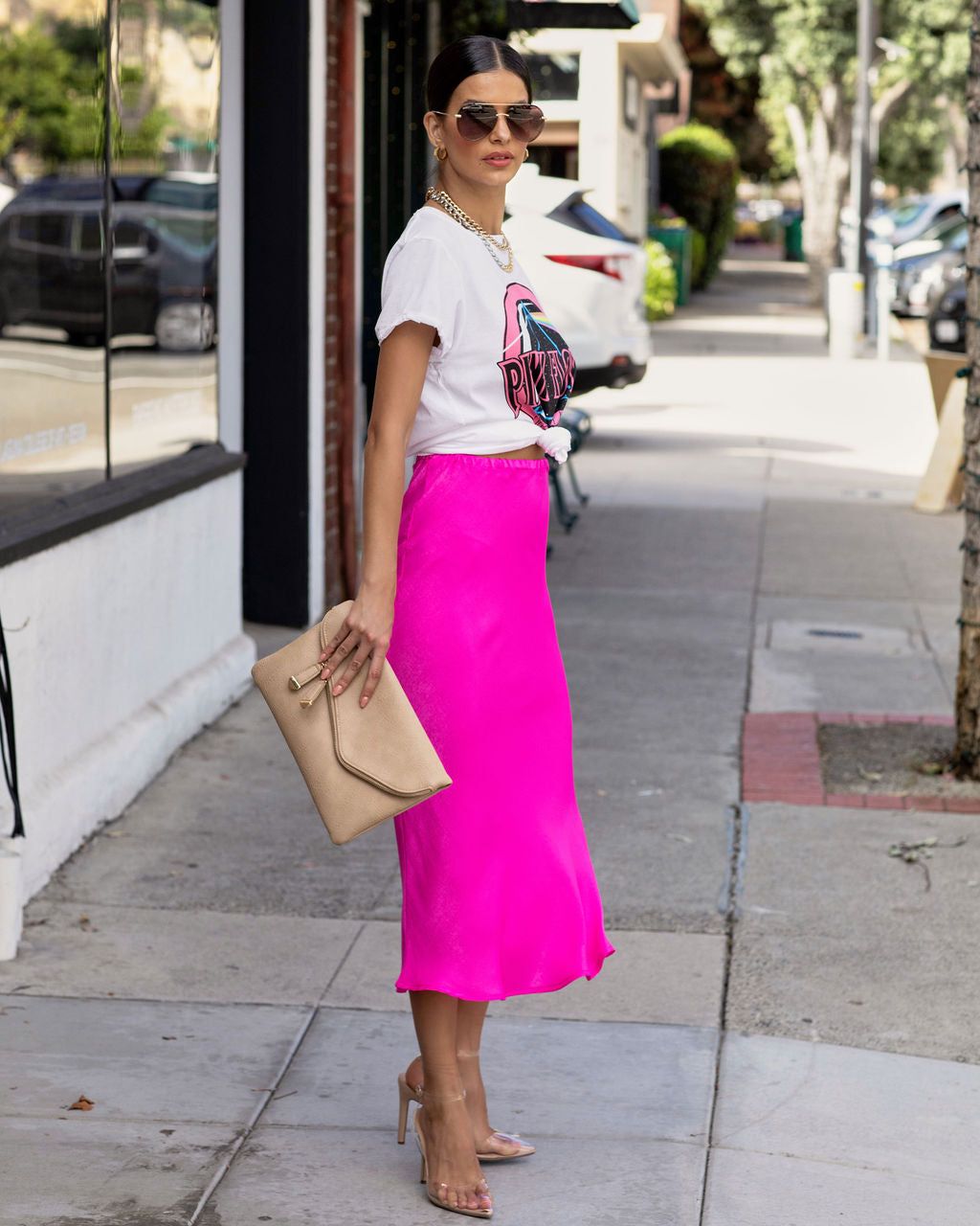 Pink Floyd Distressed Cotton Tee sold by Vici product image thumbnail 6