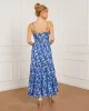 Kacey Sweetheart Tiered Midi Dress sold by Vici