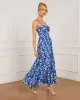 Kacey Sweetheart Tiered Midi Dress sold by Vici
