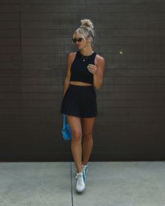 Pleated To Meet You Mini Skirt - Black - FINAL SALE sold by Vici