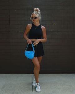 Pleated To Meet You Mini Skirt - Black - FINAL SALE sold by Vici