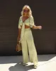 Erina High Rise Wide Leg Pants sold by Vici