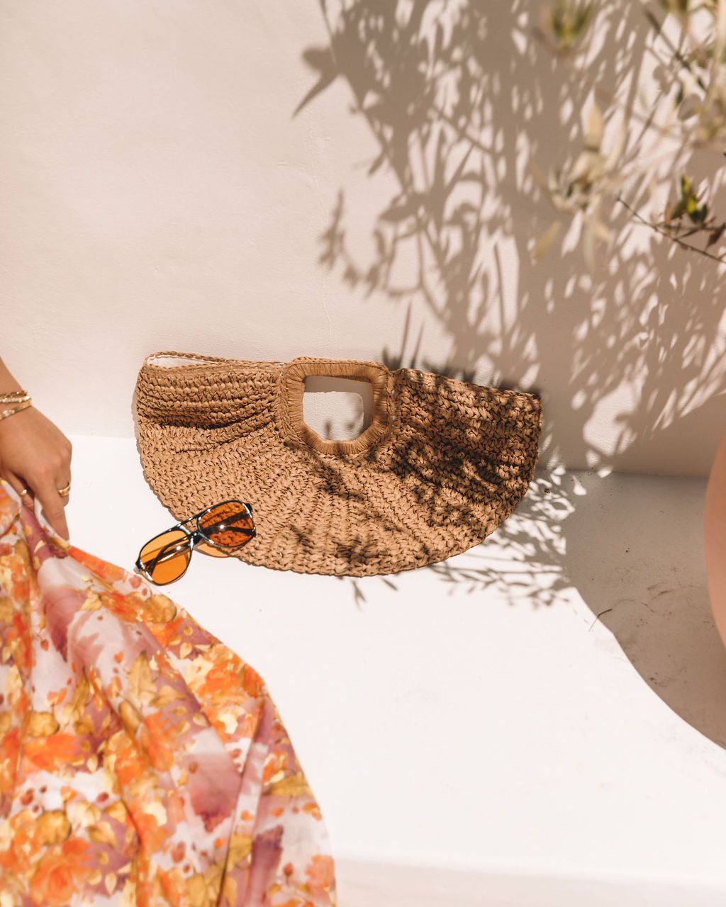 Melanie Tencel Blend Floral Halter Maxi Dress - FINAL SALE sold by Vici product image thumbnail 10