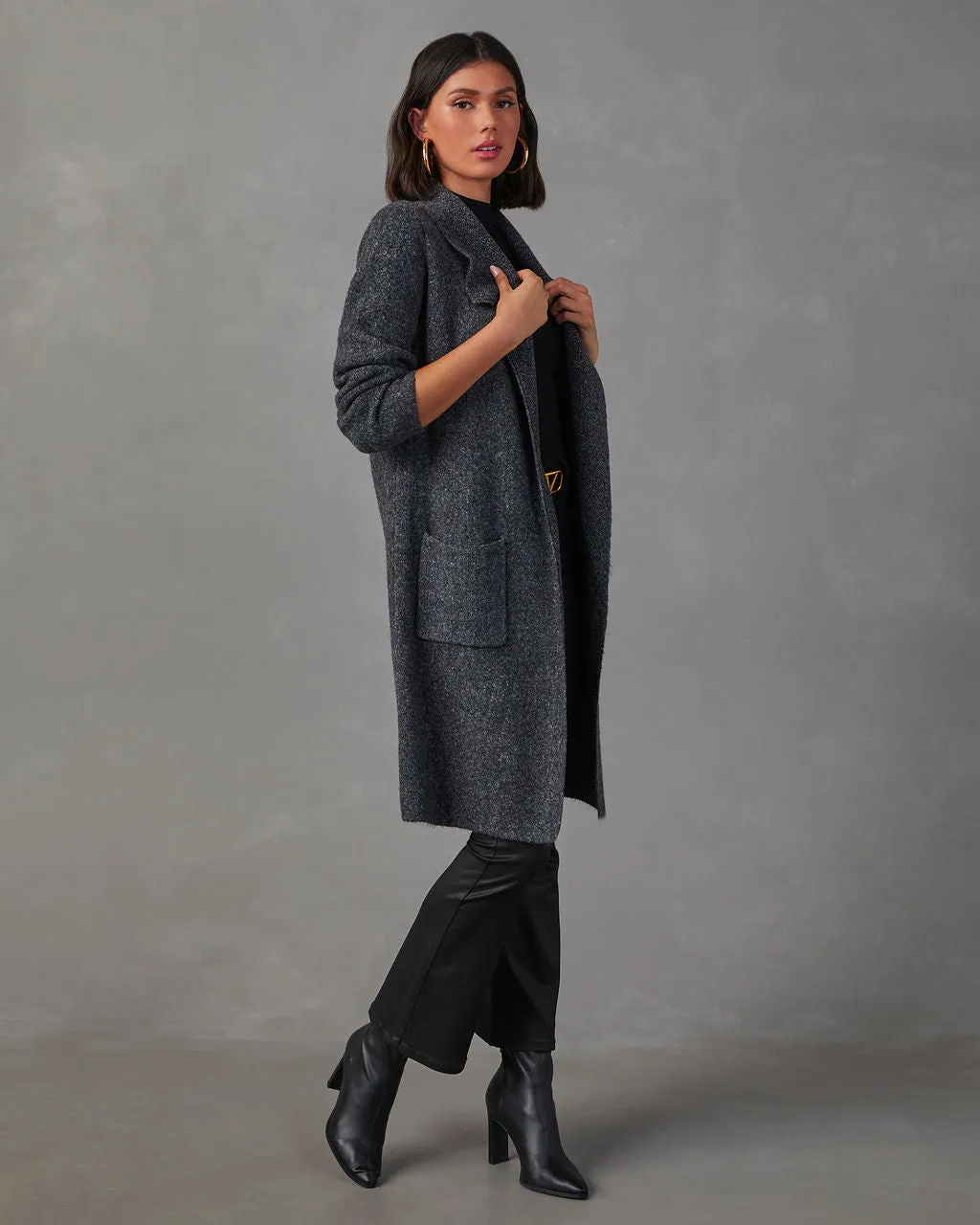 Alexia Pocketed Duster Cardigan sold by Vici product image thumbnail 3