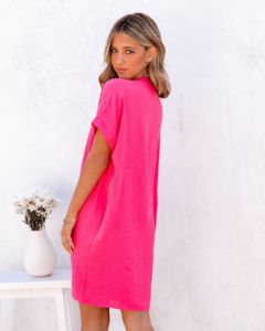 Finesse Shift Dress - Hot Pink - FINAL SALE sold by Vici