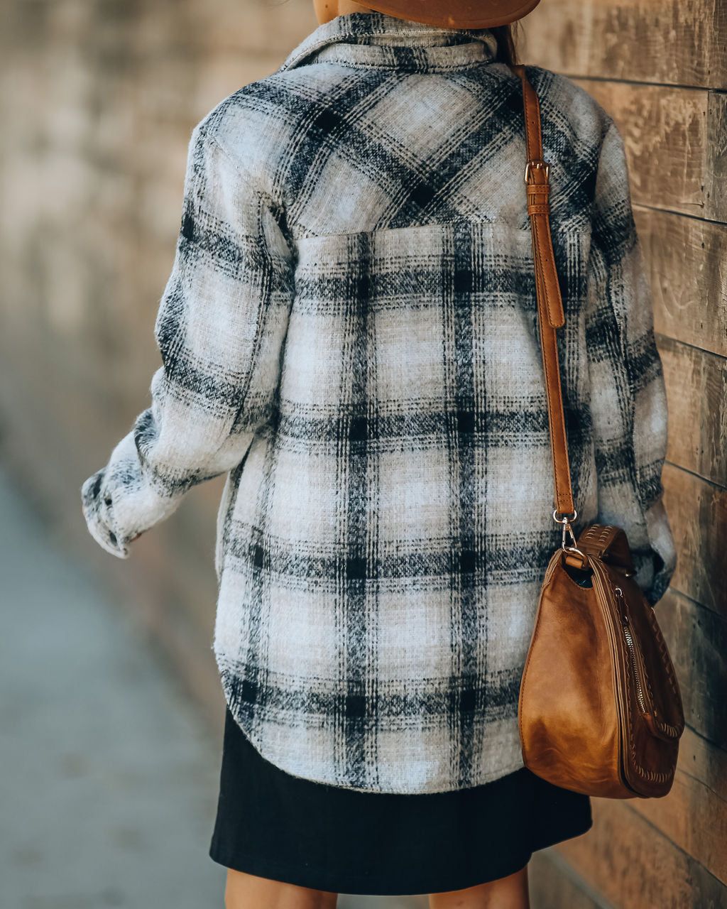 Chandra Pocketed Plaid Shacket - FINAL SALE sold by Vici product image thumbnail 2