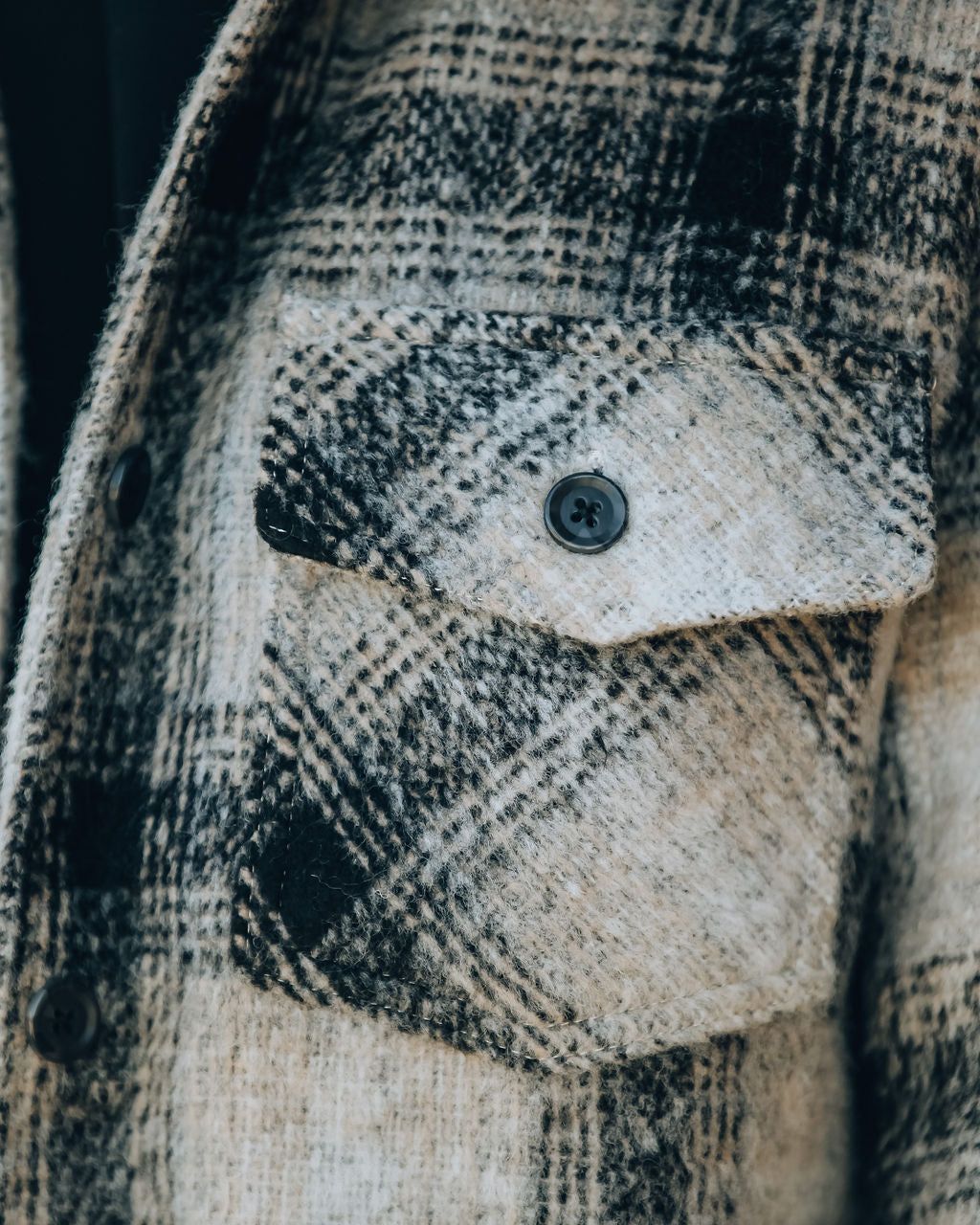 Chandra Pocketed Plaid Shacket - FINAL SALE sold by Vici product image thumbnail 4