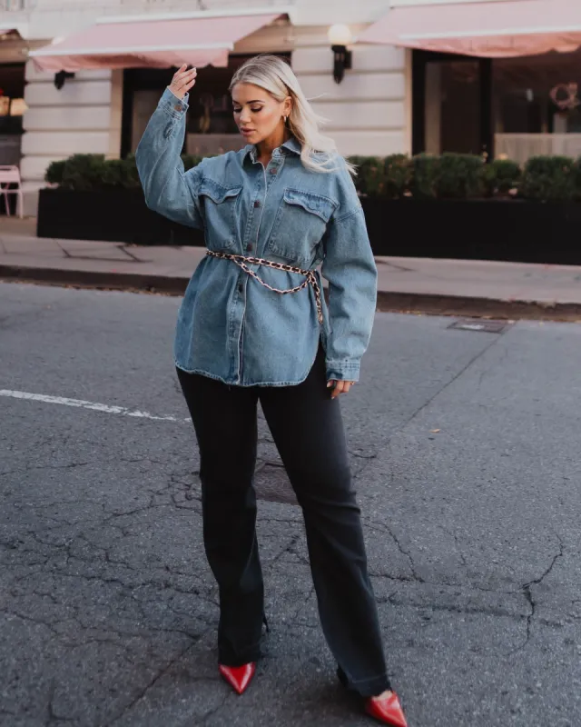 Aldeah Draped Chain Link Waist Belt sold by Vici