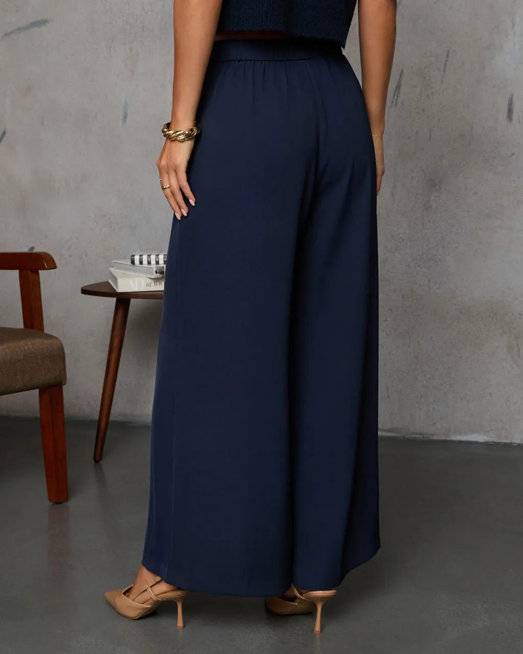 Madi Pocketed Wide Leg Pants sold by Vici product image thumbnail 4