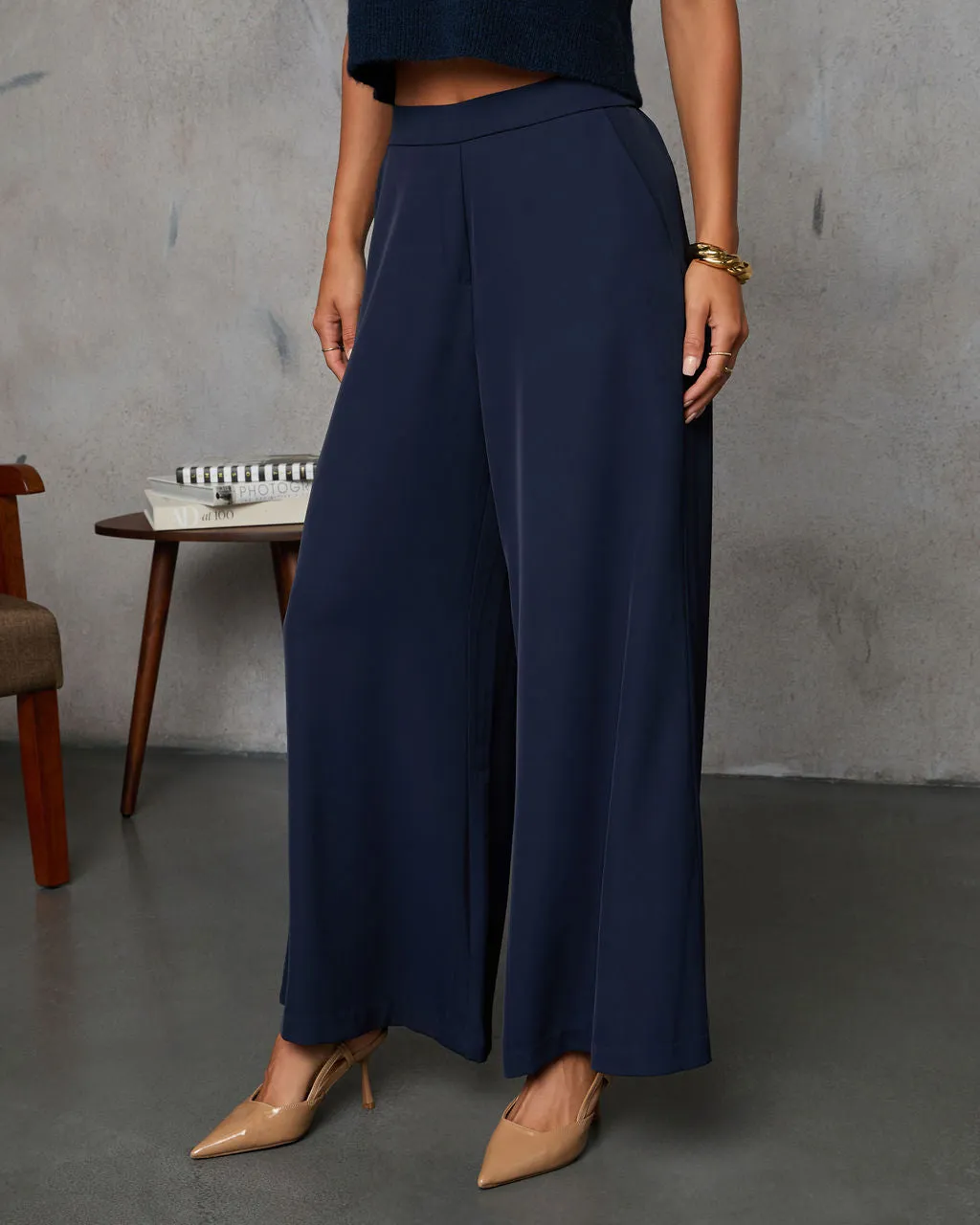 Madi Pocketed Wide Leg Pants sold by Vici product image thumbnail 3