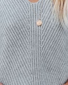 Repeat After Me Knit Sweater - Heather Grey - FINAL SALE sold by Vici