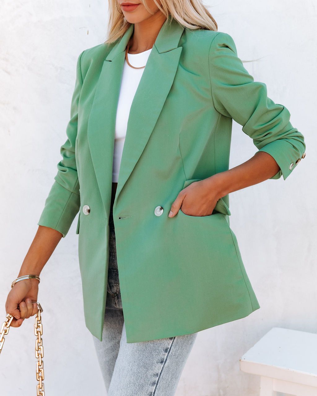 Angelita Pocketed Blazer sold by Vici product image thumbnail 3