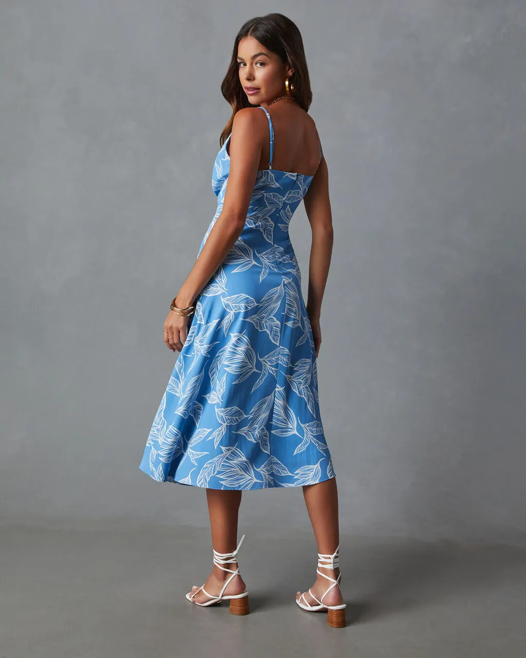 Kit Printed Tank Midi Dress sold by Vici product image thumbnail 5