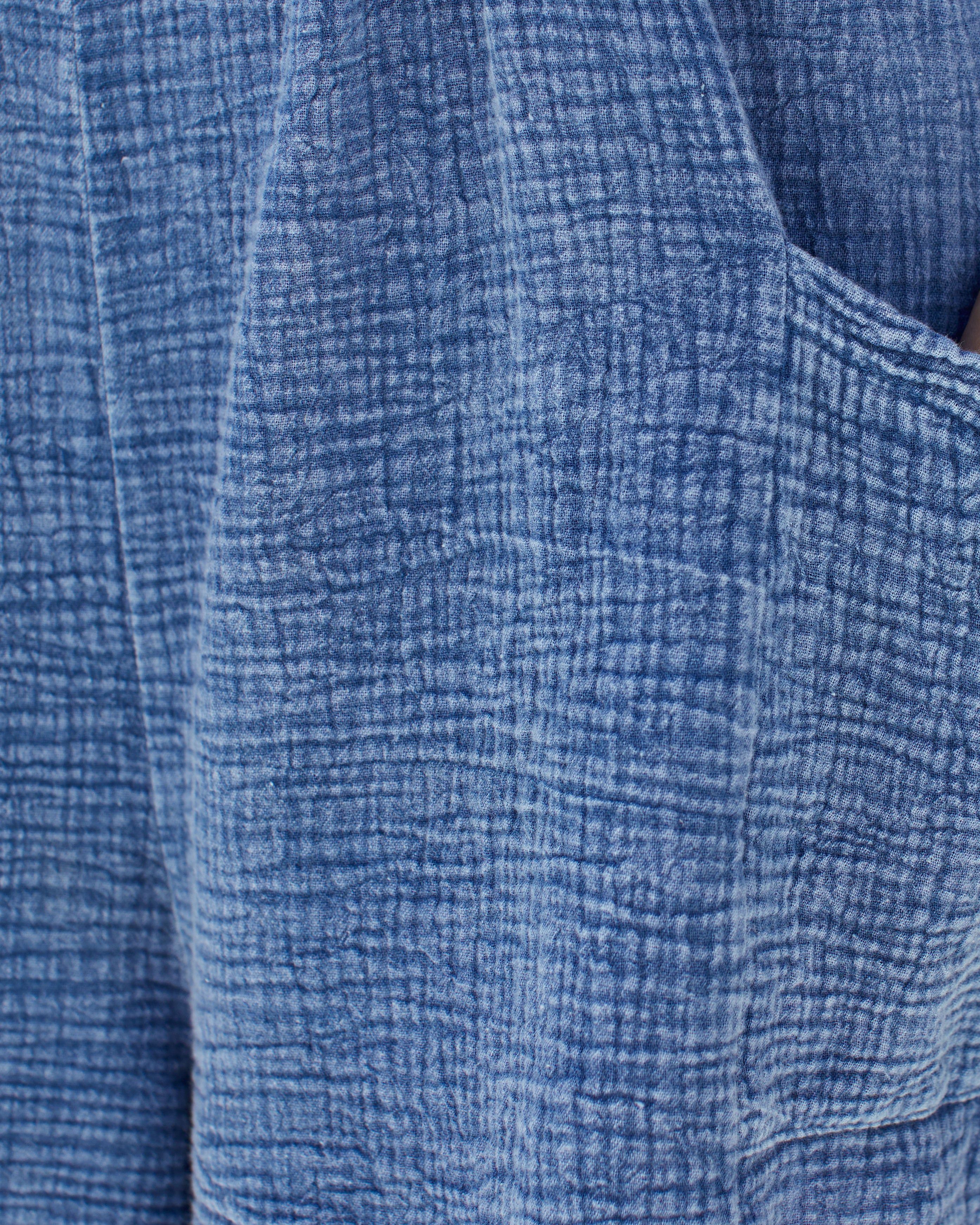 Sheridan Pocketed Mineral Wash Overalls - Blue - FINAL SALE sold by Vici product image thumbnail 3