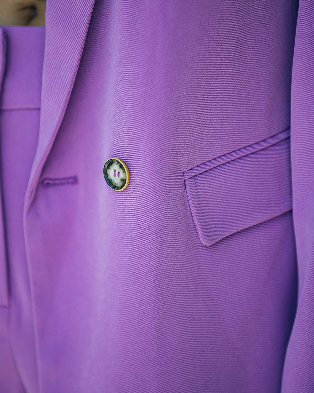 Long Shot Pocketed Blazer - Lilac - FINAL SALE sold by Vici product image thumbnail 4