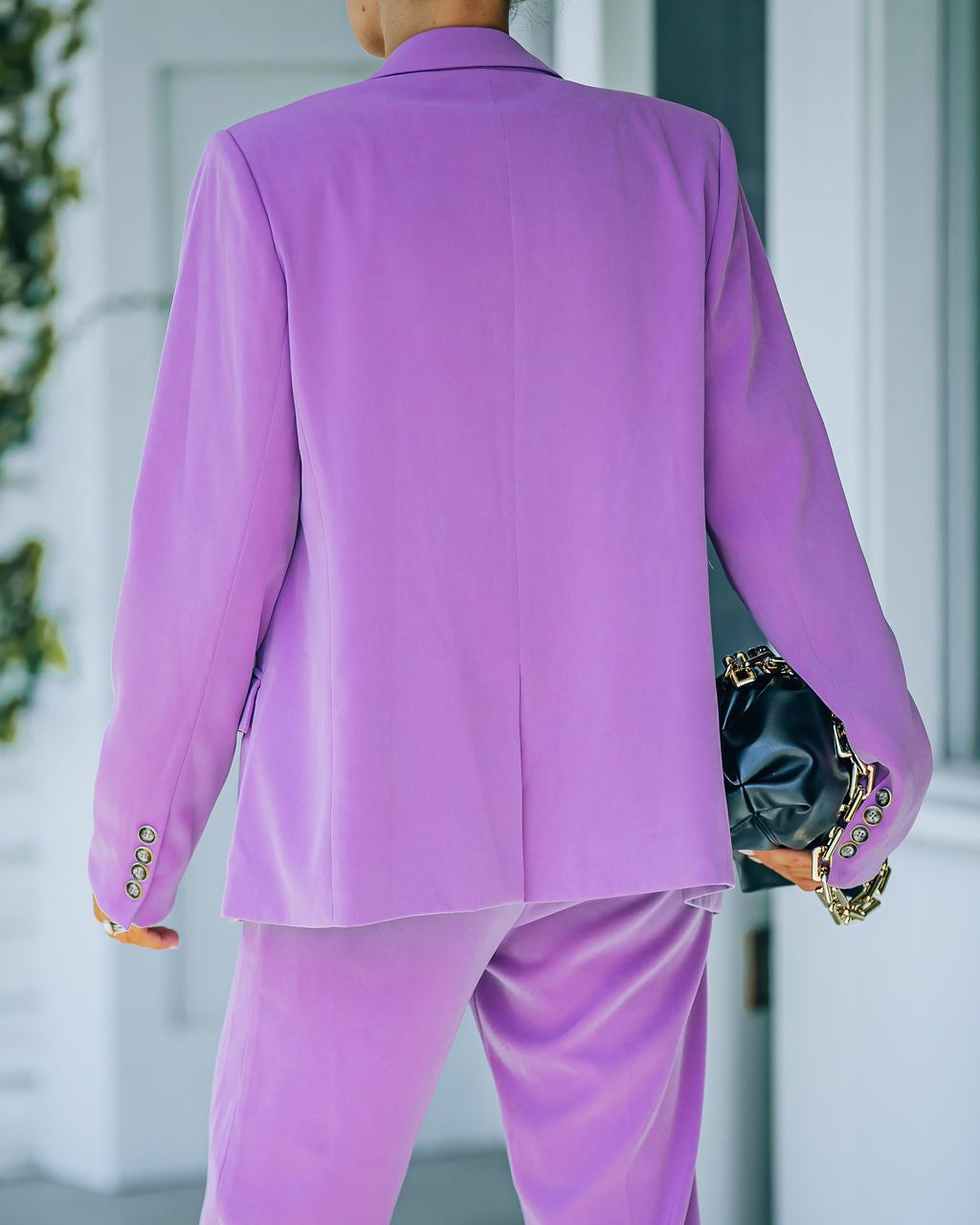 Long Shot Pocketed Blazer - Lilac - FINAL SALE sold by Vici product image thumbnail 2
