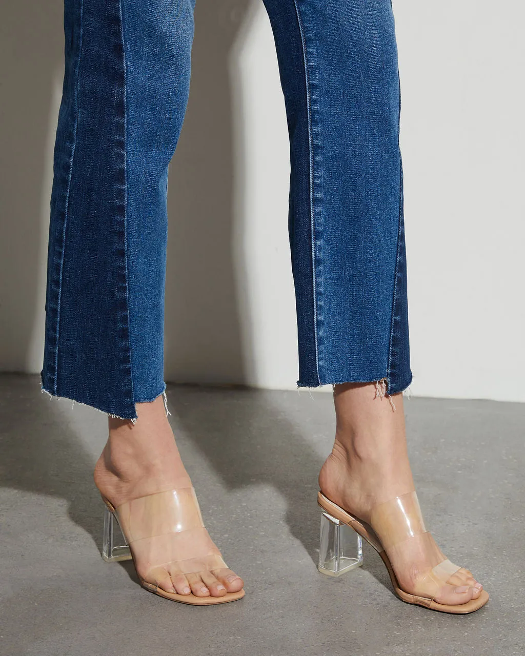 Tristan Two Tone Straight Leg Jeans sold by Vici product image thumbnail 4