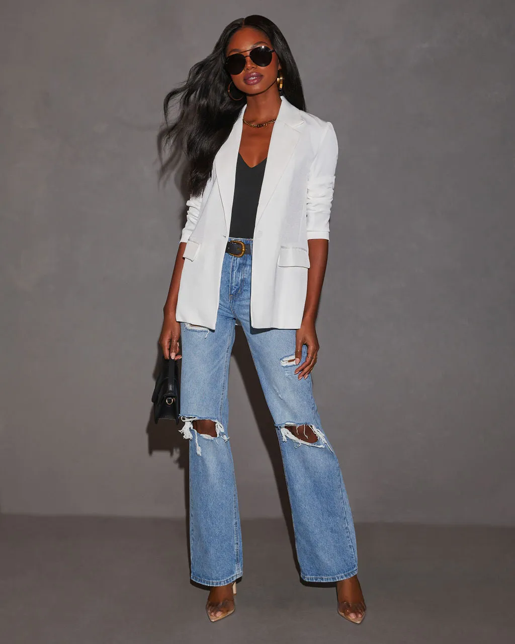 Zillah Standard Blazer sold by Vici product image thumbnail 4